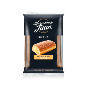 Susús rellenos de crema